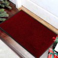 thumbnail image 2 of YoaNJYGR 2PCS Original Door Mat for Muddy Paws, Super Absorbent Microfiber, Non-Slip Washable Pet Rug, Quick Dry Chenille Entryway Carpet, Machine Washable Indoor Outdoor mat Red, 2 of 5