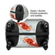 thumbnail image 2 of Fotbe Koi Fish Corals,Spring Summer Funda Protectora para Equipaje, Antirrayones y Resistente a la Suciedad, Compatible con Maletas de 18 a 32 Pulgadas-Small, 2 of 7