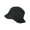 Black, variant on Sportsman Cotton Twill Packable Travel Bucket Hat