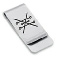 thumbnail image 1 of Stainless Steel Copper Alchemy Symbol Classic Slim Money Clip Credit Card Holder, 1 of 2