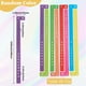 thumbnail image 2 of 48 pulseras de colores para eventos, de PVC, de plástico, ajustables, ligeras, impermeables, para fiestas, conciertos, de neón., 2 of 5