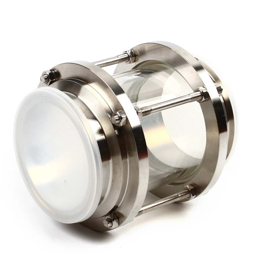 Sight Glass, Straight Sight Glass, Stainless Steel Quick-Mount Sight Glass