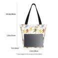 thumbnail image 2 of Japuie Cartoon Monkey Print Women's Crossbody Tote Handbag,Shoulder Bag,Casual Tote,Satchels Crossbody Purse,Top-handle Tote Handbag,for Travel College Work, 2 of 7