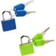 thumbnail image 4 of Candado de plástico colorido (paquete de 4, varios colores) con llaves, cerraduras de pecho con candado con llave, gimnasio de escuela de viaje, 4 of 5