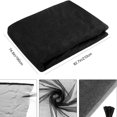 thumbnail image 6 of Canopy for Bed,Canopy Curtains,Mosquito Net Bed Canopy for Girls,King Canopy Bed Curtains Queen Size from Ceiling,Dome Mosquito Netting Bed Tent Twin Girls Canopy Bed Decor(Black 8*7*6ft), 6 of 9