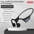 thumbnail image 3 of Wireless True Bone Conduction Headphones IPX6 i18PRO Open-Ear Painless Waterproof Bluetooth5.4 Headset HiFi Earphones for Sports, Running, Gym, Hiking, Cycling （Black）, 3 of 3