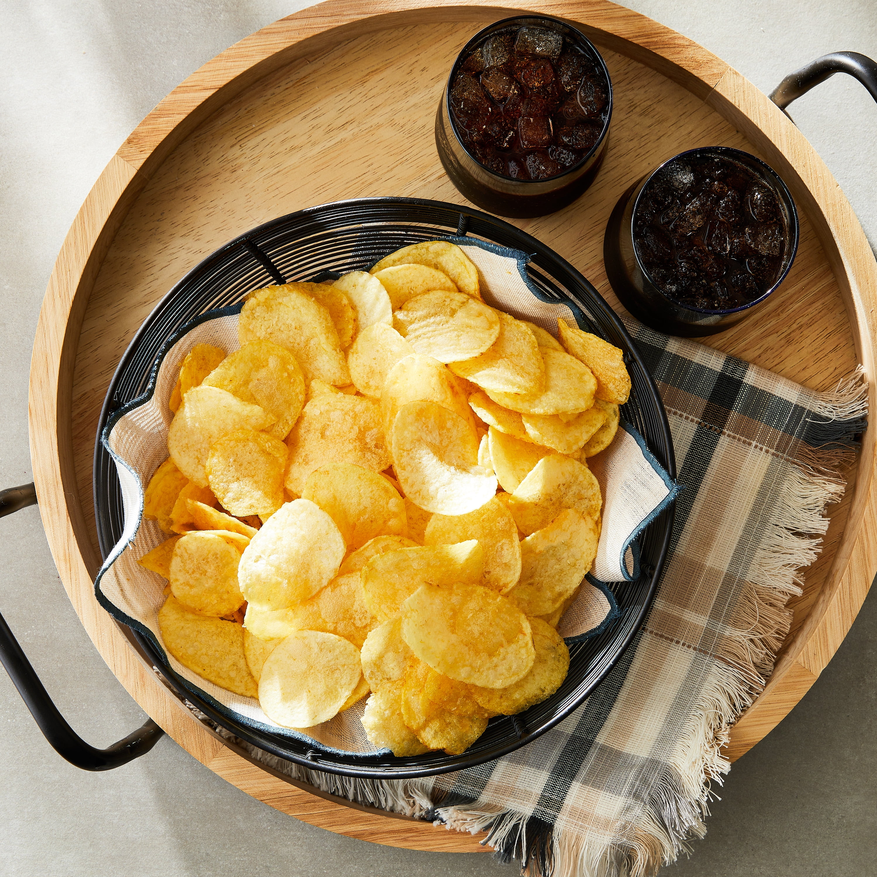 Great Value Salted Original Crunchy Potato Chips, 8 oz