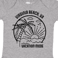 thumbnail image 4 of Inktastic Summer Vacation Mode Virginia Beach Virginia Boys or Girls Baby Bodysuit, 4 of 5