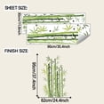 thumbnail image 6 of Bxaolu Tropical Palm Leaves Wall Decals - Nature Monstera Leaf Green Plants Wall Art Stickers for Living Room Sofa TV Background Decor, 03#Green, 6 of 7