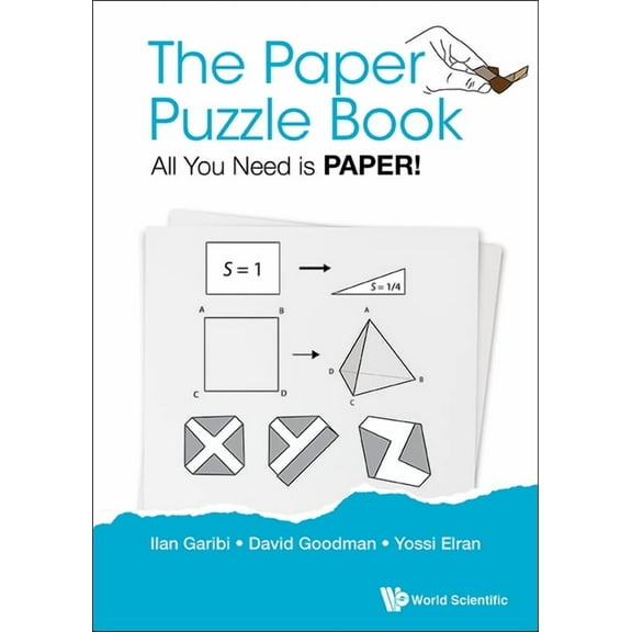 The Paper Puzzle Book: All You Need Is Paper!, (Hardcover)