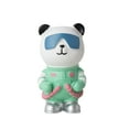 thumbnail image 1 of Figura de astronauta panda, escultura animal para decoración de sala de estar, figura decorativa Verde, 1 of 7