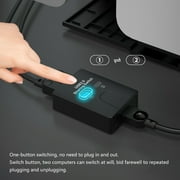 USB Printer Sharing Device Data Transfer Splitter Manual Switching Hubs 2 in 1