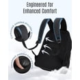thumbnail image 4 of Mochila LIGHT FLIGHT FLIGHT Travel para mujer, portátil de 15,6 pulgadas, negra, 4 of 7