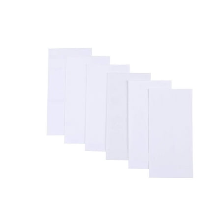 6 Pcs White Repair Patch, Self Adhesive Nylon Patches for Down Jacket Fabric,