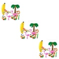 thumbnail image 3 of Eigraketly Fiesta hawaiana Globo inflable Cumpleaños tropical Aire libre Boda Juguete Type1 NO1, 3 of 6