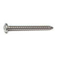 thumbnail image 1 of #14 x 2-1/2" 18-8 Stainless Steel Phillips Pan Head Sheet Metal Screws SMSPSS-478, 1 of 1