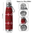 thumbnail image 3 of Christmas 29oz Stainless Steel Insulated Thermos with Tea Filter, 360° Printed Travel Bottle, Leakproof BPA-Free Flask with Anti-Slip Base, 304 Inner & 201 Outer, Vacuum Cup, 3 of 6