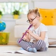 thumbnail image 5 of ArtCreativity 13" Metallic Flute Set – 3 Colorful Plastic Musical Instruments for Kids Ages 3+, Toddlers, Boys & Girls, Fun Music Toys & Party Favors, 5 of 6
