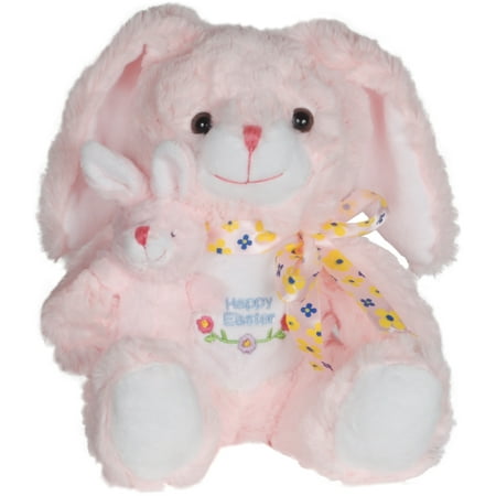 loftus plush sunny bunny easter soft animal spring pink happy