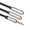 thumbnail image 1 of CTIA 3.5mm 1 Male to 2 Female Phone Microphone Audio Cable Adapter Splitter, 1 of 8