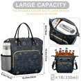 thumbnail image 5 of Sun and Moon Gothic Pattern Insulated Leakproof Lunch Box for Women, Large Lunch Bag for Tween Teen Adult, Loncheras Para Mujer for Work Beach Travel Picnic Camping, 5 of 6