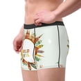 thumbnail image 4 of Balery World Travel3 Men's Boxer Briefs, Soft and Breathable Cotton Underwear with nylon Waistband-Large, 4 of 9