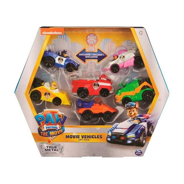 Vehículos Spin Master Paw Patrol True Metal Película piezas
