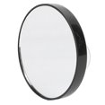 thumbnail image 1 of 7.5CM 10X Magnifying Mirror With 2 Suction Cups Easy Mounting Round Shape Magnified Makeup Mirror for Home Travel Black, 1 of 4