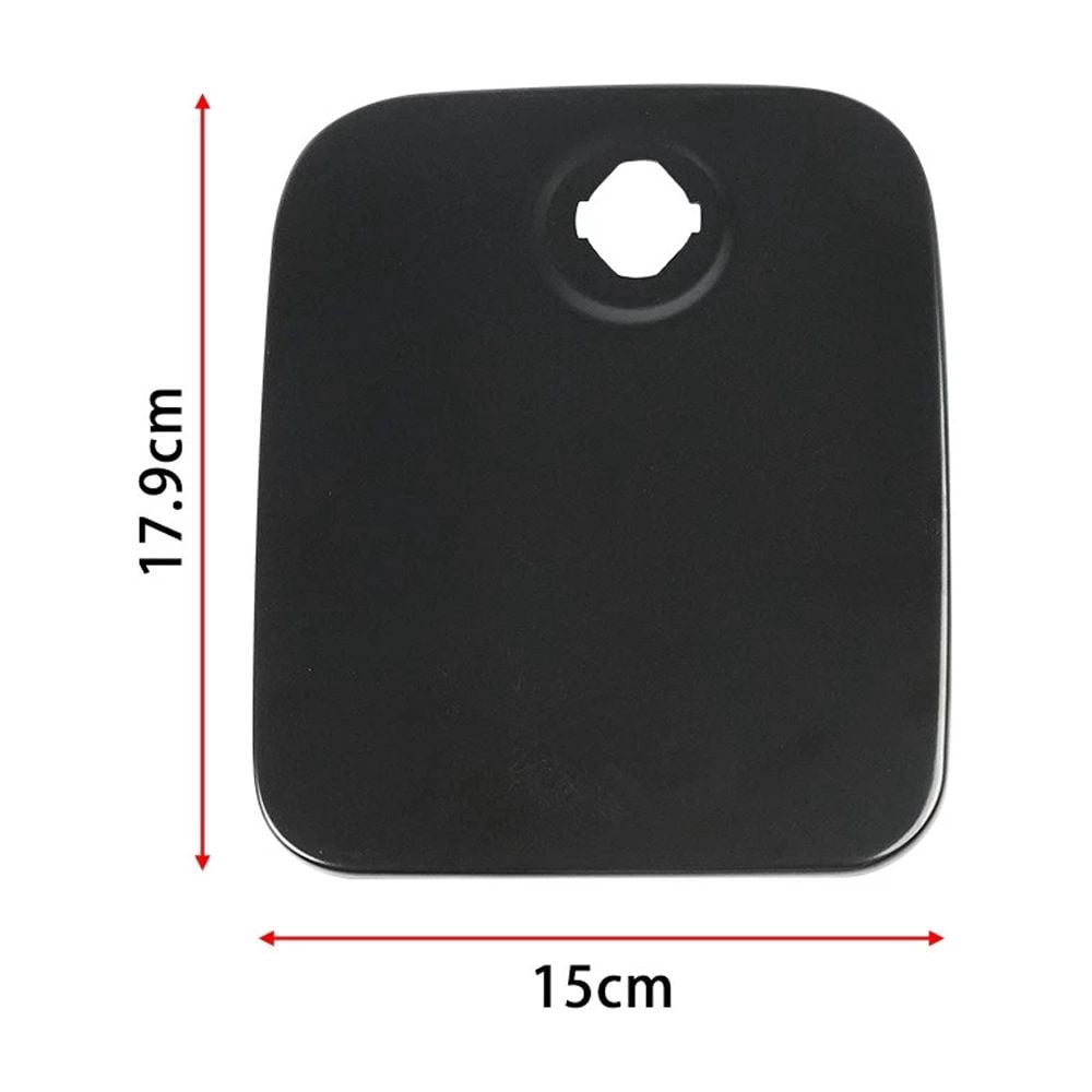 Fuel Filler Door Gas Tank Cap Cover Fit for Toyota Tundra 2000-2002, Metal Bed-Fuel Door Gas Cap Hatch, Replace 77305-0C012