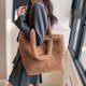 thumbnail image 4 of Bolso de compras mullido de la bolsa de asas de la felpa del bolso de hombro de la felpa de las mujeres del bolso de asas mullido, 4 of 7