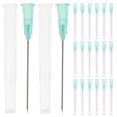 thumbnail image 1 of Bevel Tip Needle 100 Pcs Liquid Dispensing Needles Laboratory with Cover Steel Plastic, 1 of 6