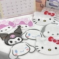 thumbnail image 2 of Bolsa con cierre hermético de corazón transparente de Sanrio de dibujos animados, Hello Kitty, Cinnamoroll, Kuromi, bolsa conservante de My Melody, bolsa de regalo de dulces Kawaii, nuevo, 2 of 4