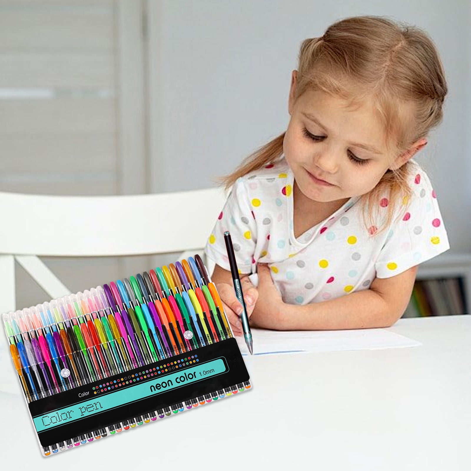 Gradient Color Highlighter Pen Non Bleeding Highlighter Eye Protection Marker Pen For Student Stationery