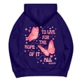thumbnail image 4 of Sudadera con capucha Gotyou Pink Palm Puff Mujer Gráfica Rosa XXXL, 4 of 6
