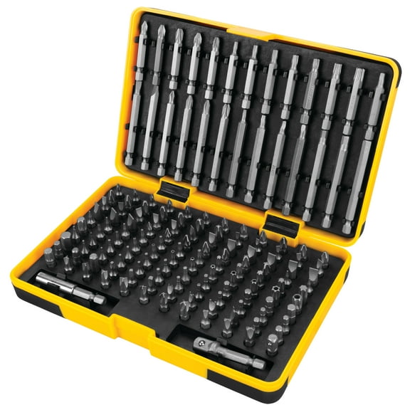 Performance Tool W1725 148-Piece Master Bit Set with SAE and Metric Assortment for Precision DIY and Professional Jobs