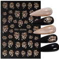 thumbnail image 4 of DPTALR Nail Art Stickers For Women Three-dimensional Lasers Colorful Flame Glue Nail Stickers DIY Nail Design Decoration, 4 of 6