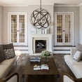 thumbnail image 4 of 4 Light Pendant In Transitional Style 0 High By 0 Wide-Brushed Nickel Finish    -Traditional Installation Capital Lighting 4234Bn, 4 of 7