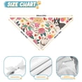 thumbnail image 6 of Dog Bandana 2 Pack,Dogs with Pioneer Flower Bandanas for Dogs,Cat Bandana,Small/ Large Dog Bandana 2 Size,Dog Bandanas, 6 of 6