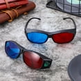 thumbnail image 4 of 5 Pcs Lunettes 3d Lunettes de Films 3d Lunettes de Visionnage 3d Lunettes 3d Rouges et Bleues Lunettes Anaglyphes, 4 of 5