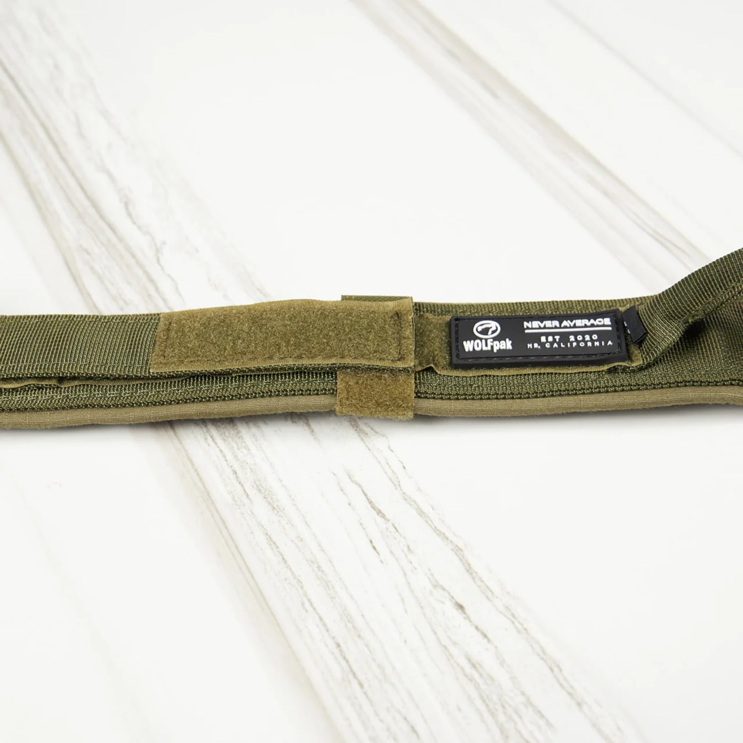 Tactical Nylon Dog Collar Green
