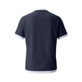 thumbnail image 5 of CUSTG Men Tshirts Summer Knit Pocket Tee For Breathable Casual Short Sleeve Blend Shirt With Front Chest Pocket Vacation Solid Color Tops, 5 of 6
