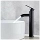 thumbnail image 1 of Cuerpo de grifo alto para tocador de baño, control de una sola manija de acero inoxidable 304 que garantiza una fácil instalación y un diseño que ahorra agua, 1 of 5