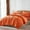 Orange, variant on Davulos Queen Comforter Set Burnt Orange 7 Pieces, Boho Bed in a Bag Queen Size Geometric Soft Microfiber All Season Bedding Set with Comforter, Sheets, Pillowcases & Shams