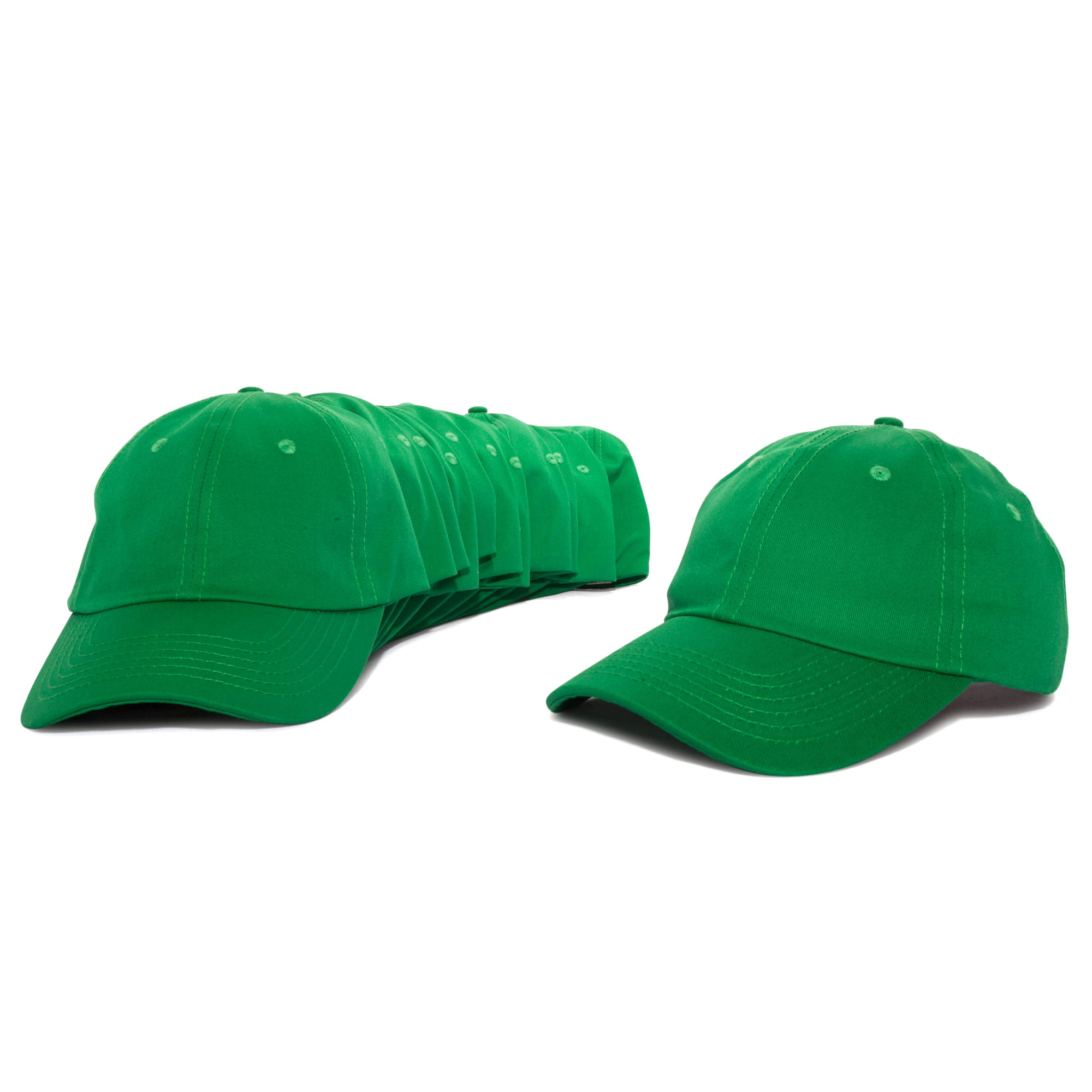 New Two-Tone Blank Plain High Fashion Style Men and Womens Dad Hat Green & Mint