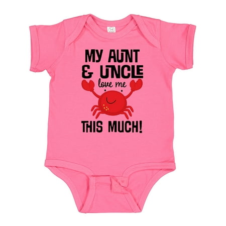 

Inktastic My Aunt and Uncle Love Me Nephew Gift Baby Boy or Baby Girl Bodysuit