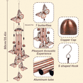 thumbnail image 3 of KEYAHAPPY Wind Chimes for Outside, Windchimes Outdoors for Garden Decor, Memorial Wind Chimes for Home Garden Patio Yard Decorations Outdoor, Butterfly, 3 of 6