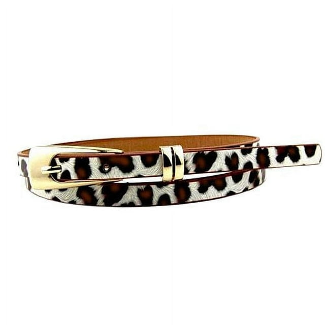 Ceinture Fine pour Femmes en Similicuir Couleur Bonbon avec Boucle, Ceinture Mince, Ceinture à Ceinture