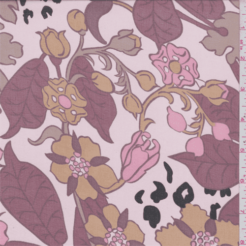 printed silk chiffon fabric by the yard