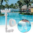 thumbnail image 2 of Swimming Pool Waterfall Fountain Fish Pool Fountain Gardening Sprinkler Hot Q2, 2 of 8