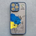 thumbnail image 1 of Ukraine Map Flag Love Heart Pattern Phone Case For iphone 15 14 11 12 13 Pro Max Mini X XS XR 7 8 Plus SE2 Blue Shockproof Cover blue Ukraine 8 for iphone 15Plus, 1 of 6